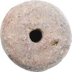 EGYPTIAN SPINDLE WHORL, PREDYNASTIC BEFORE 2200 BC - Fagan Arms