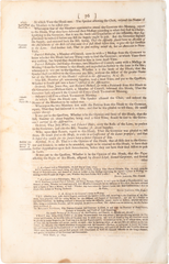 ACTUAL PAGE PRINTED BY BENJAMIN FRANKLIN IN 1752 - Fagan Arms