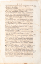 ACTUAL PAGE PRINTED BY BENJAMIN FRANKLIN IN 1752