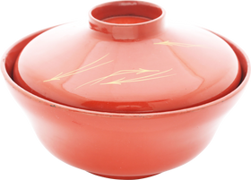 FINE JAPANESE LACQUERED BOWL AND COVER, C.1880