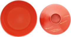 FINE JAPANESE LACQUERED BOWL AND COVER, C.1880 - Fagan Arms