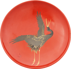 FINE JAPANESE LACQUERED BOWL AND COVER, C.1880 - Fagan Arms