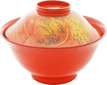 JAPANESE LACQUERED COVERED BOWL MEIJI PERIOD, 1867-1912
