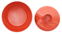 FINE JAPANESE LACQUERED BOWL AND COVER, C.1880 - Fagan Arms