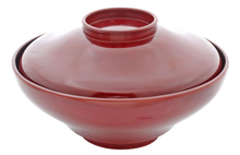 JAPANESE LACQUERED BOWL, OWAN, MEIJI PERIOD, 1868-1912