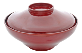 JAPANESE LACQUERED BOWL, OWAN, MEIJI PERIOD, 1868-1912