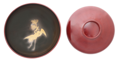 JAPANESE LACQUERED BOWL, OWAN, MEIJI PERIOD, 1868-1912 - Fagan Arms