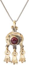 FINE AND RARE VIKING SORCERESS' AMULET NECKLACE