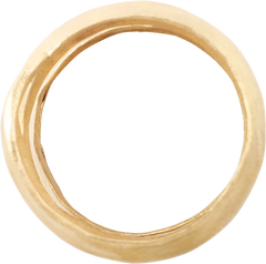 FINE VIKING COIL RING 850-1050 AD, SIZE 10 3/4 - Fagan Arms