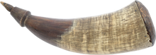 REVOLUTIONARY WAR POWDER HORN C.1770