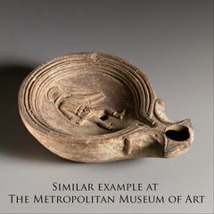 ROMAN TERRACOTTA OIL LAMP 50BC-70AD - Fagan Arms