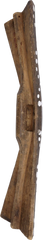 A VERY RARE MOLUCCAS WOOD PARRYING SHIELD - Fagan Arms