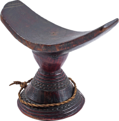 GOOD OROMO HEADREST ETHIOPIA, C.1900 - Fagan Arms