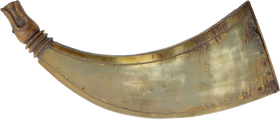 EUROPEAN POWDER FLASK C.1700-50