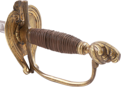 FRENCH NAVAL OFFICER'S SWORD, C.1800-10