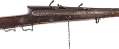 VERY RARE TWO SHOT SUPERIMPOSED INDO-PERSIAN MATCHLOCK MUSKET - Fagan Arms