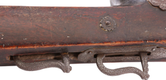 VERY RARE TWO SHOT SUPERIMPOSED INDO-PERSIAN MATCHLOCK MUSKET - Fagan Arms