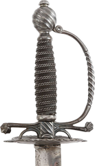 GOOD IRON HILT SMALLSWORD C.1760