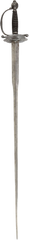 GOOD IRON HILT SMALLSWORD C.1760