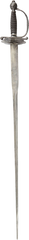 GOOD IRON HILT SMALLSWORD C.1760