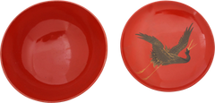 FINE JAPANESE LACQUERED BOWL AND COVER, C.1880 - Fagan Arms