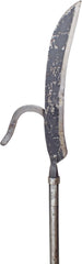 A 17th CENTURY GERMAN OR SWISS WAR SCYTHE. - Fagan Arms