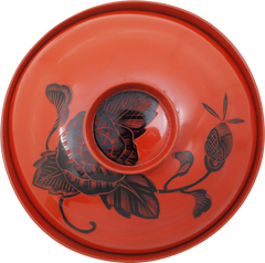 JAPANESE LACQUER BOWL AND COVER MEIJI PERIOD, 1867-1912 - Fagan Arms