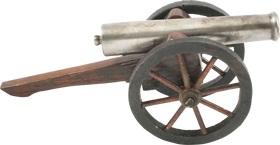 ANTIQUE FOLK ART CANNON