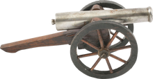 ANTIQUE FOLK ART CANNON