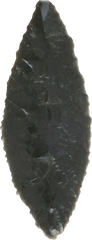 GOOD PRE-COLUMBIAN OBSIDIAN SPEAR POINT - Fagan Arms