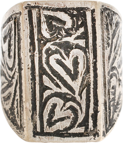 COSSACK WARRIOR'S RING, SIZE 9 ¼