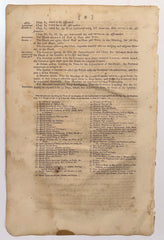 ACTUAL PAGE PRINTED BY BENJAMIN FRANKLIN IN 1752 - Fagan Arms