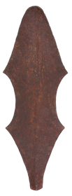 AFRICAN SLAVE TRADE IRON INGOT "HOE MONEY"