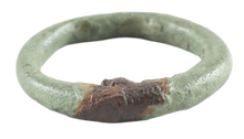 CELTIC RING C.400-100 BC, SIZE 9