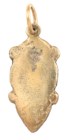 ANCIENT VIKING HEART PENDANT NECKLACE, 866-1067 AD