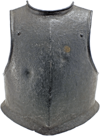 A MID-17th CENTURY ENGLISH DUPLEX CAVALRY BREASTPLATE