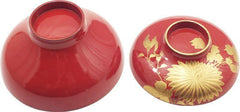 FINE JAPANESE LACQUERED COVERED BOWL - Fagan Arms