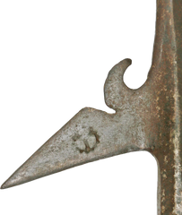 A STYRIAN (AUSTRIAN) HALBERD, LATE 16TH CENTURY