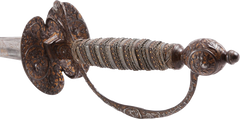 A FINE FRENCH STEEL HILTED SMALLSWORD C.1750 - Fagan Arms