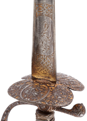 A FINE FRENCH STEEL HILTED SMALLSWORD C.1750 - Fagan Arms