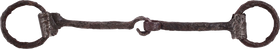 VIKING IRON HORSE BIT, 9TH-10TH CENTURY AD