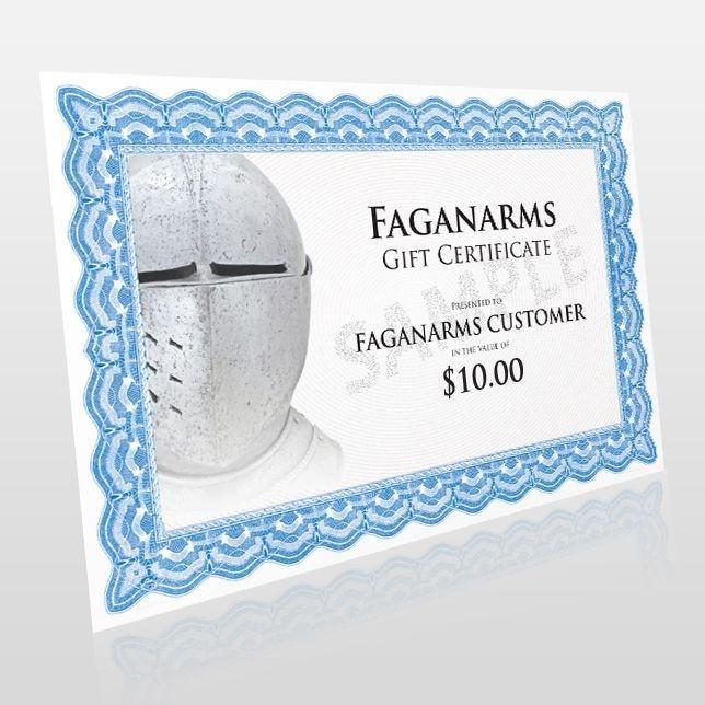 $10 Fagan Arms Gift Certificate - Fagan Arms