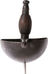 17th CENTURY CARIBBEAN CUP HILTED BROADSWORD - Fagan Arms
