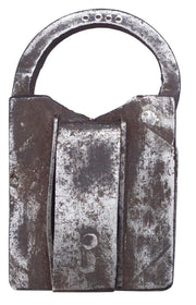 17th CENTURY EUROPEAN OR AMERICAN PADLOCK