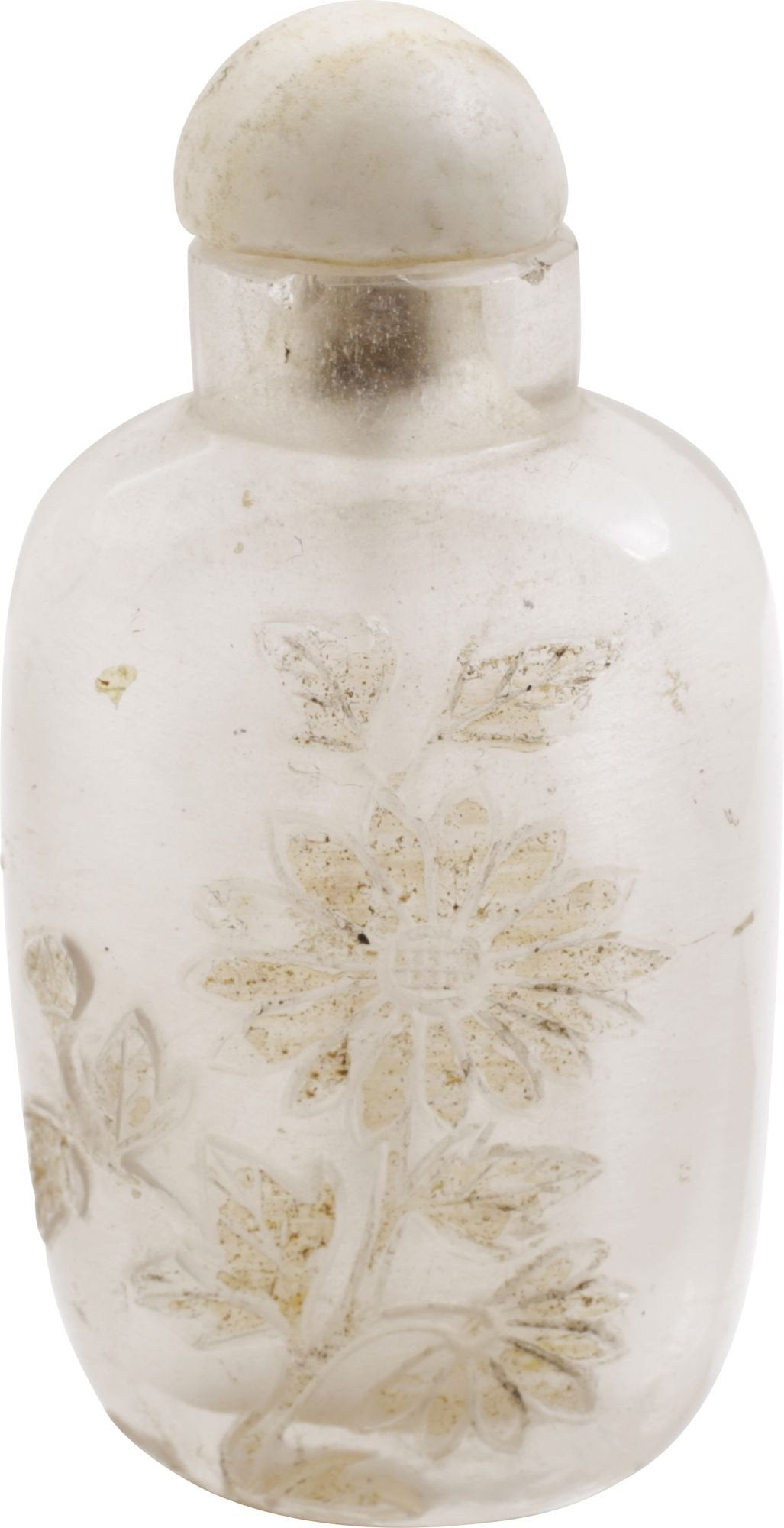 18th CENTURY CHINESE ROCK CRYSTAL SNUFF - Fagan Arms