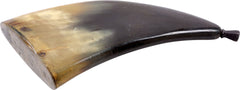 18th CENTURY FLATTENED POWDER HORN - Fagan Arms