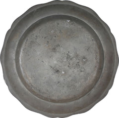 18th CENTURY FRENCH PEWTER PLATE - Fagan Arms