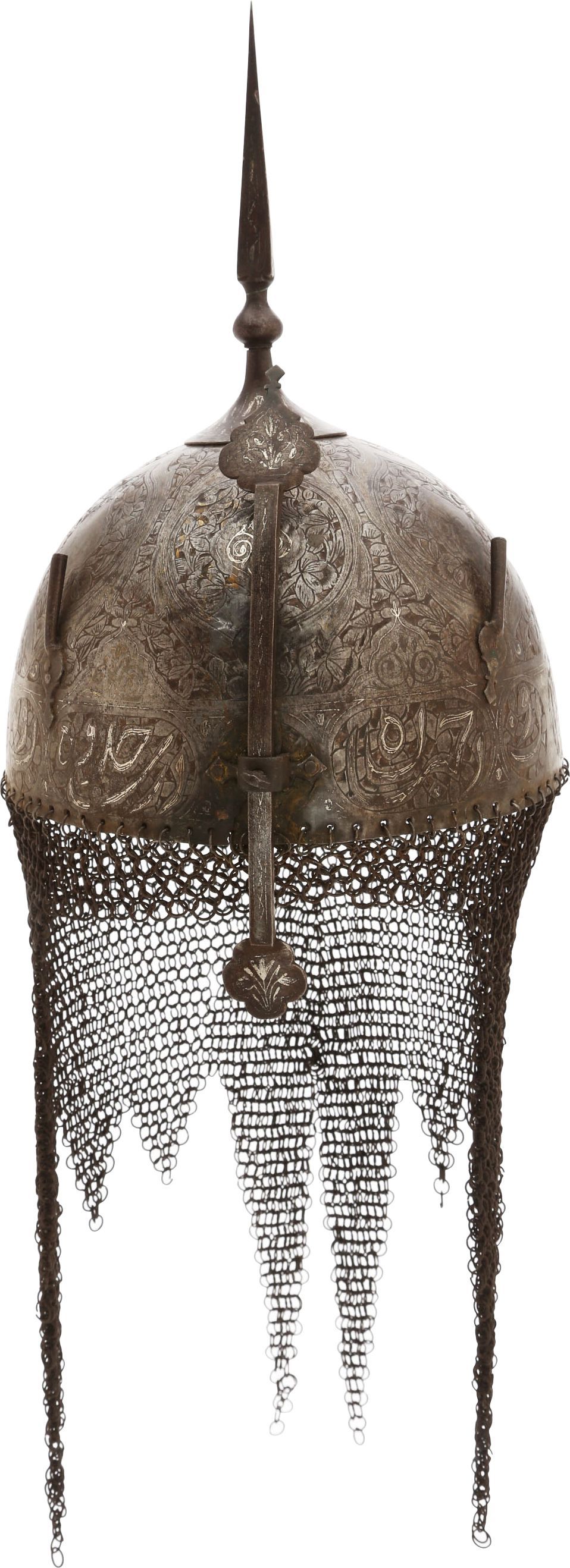 18th CENTURY PERSIAN HELMET KULAH KHUD – Fagan Arms