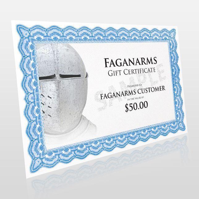 $50 Fagan Arms Gift Certificate - Fagan Arms