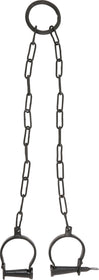 PAIR OF VINTAGE LEG IRONS AND SHACKLES